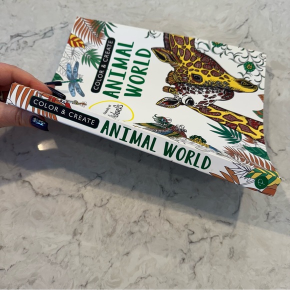 Michael’s Color & Create Animal World Adult Coloring Book - Picture 4 of 5